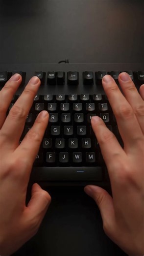 Why Does This Keyboard Sound SO Good? #asmr #typing #thockykeyboard #satisfying