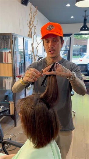 164K views · 2.6K reactions | •The grow out but shaping the haircut•...