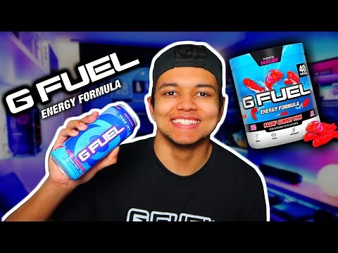 FAZE JEV " RAGIN GUMMY FISH " GFUEL CAN REVIEW / TASTE TEST