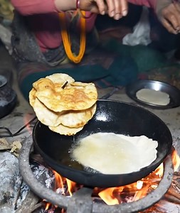 590K views · 9.8K reactions | Cooking and eating by using primitive technology - Rural life | Sweet Family | Facebook