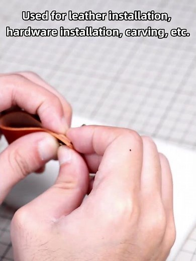 Rawhide-Head Mallet Leather Craft Hammer | WUTA