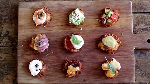 64K views · 475 reactions | Latkes with all the toppings! Recipe...