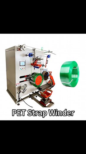 POLYESTER PET PACKING STRAPPING BAND STRAP TAPE BAND ROLL MAKING PRODUCTION EXTRUSION MAKING MACHINE LINE This machine includes crystallation and drying system, dosing system, extruder, maag melt pump, back-flush screen changer, die head, cooling water tank, hot air stretching oven, haul off machine, embossing machine, hot air setting oven, cool water tank, automatic winder, automatic transport system, automatic piling system with robot, etc. Its output is 600kg/hr. It produces 8 straps one time