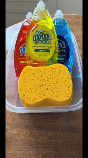 Dish Soap ASMR with Colorful Sponges
