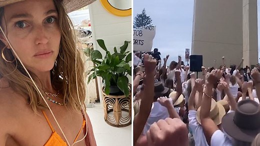 Simon Baker's anti-vaxxer ex reveals she's pregnant as Hollywood star, 55, rekindles romance with his lover, 30