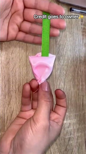 cute scruncie idea 🌷🌸 #diy #aesthetic #kpop #relatable #beautiful