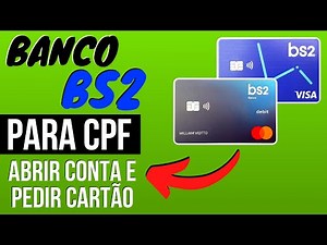 BS2 Conta Digital - TUTORIAL COMPLETO - Google ADSENSE e DÉBITO Internacional