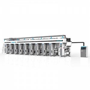 [Hot Item] 8 Color LDPE Film Rotogravure Printing Machine with CE Certificate