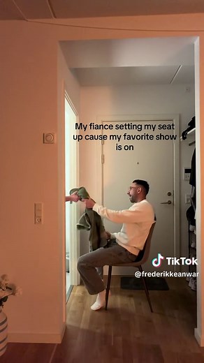 Setting Up for My Favorite Show with My Fiancé