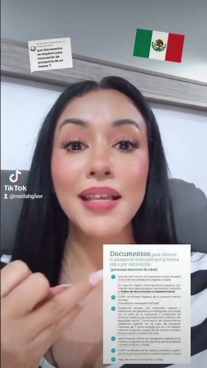 Renovación de pasaporte para niños #pasaportemexicano