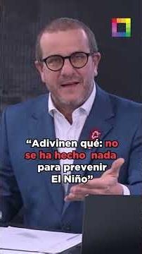 Thorndike: “Callao solo ha usado el 10% de su presupuesto para la prevención”.#Contracorriente