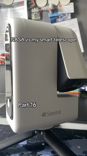 NASA vs. Seestar Smart Telescope: Astrophotography Showdown