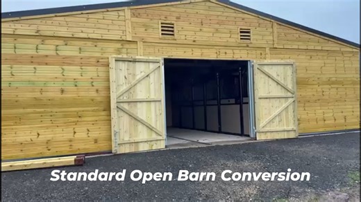 Take a look inside our premium Gold specification internal stables 🐴 Built for strength, safety and long-term performance, our internal layouts are available in softwood, plastic or bamboo-style hardwood. Whether you're fitting out a new barn or upgrading your current setup, we can tailor the layout to suit your space perfectly. 📞 Message us for a quote. | Hunter Stables Ltd