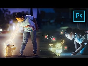 Photoshop Tutorial | How to Photoshop Pokemon into your photos | Sony A7iii & Sony 85mm f1.8