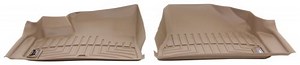 2011 Chevrolet Traverse WeatherTech Front Auto Floor Mats - Tan