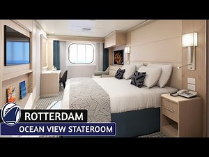 HAL Rotterdam | Ocean View Walkthrough Tour & Review 4K | Holland America Cruise Line