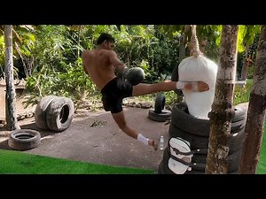 Muay Thai Training Power 💥 | Amazing Muay Thai Skills & Kick Practice | TKD Action