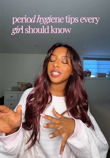 Let’s keep the conversation going!! drop your period tips 💅🏽 #periods #girls #girltalk #trending #periodhygeine