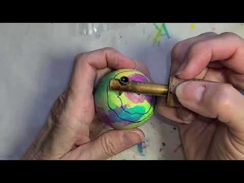 Easy Pysanky Pattern - More Flower Doodles!