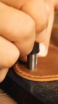 Handcrafting a Premium Leather Notebook Folio (ASMR) #leathercraft #edc #diy