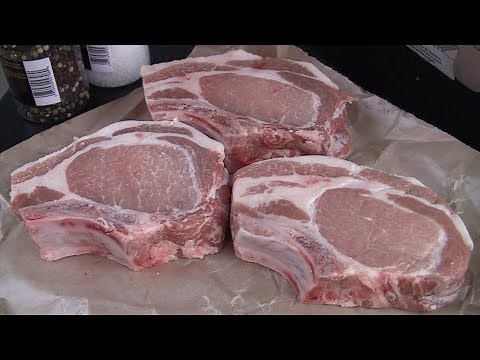 Camp Chef Woodwind Berkshire Pork Chops Oct 2017