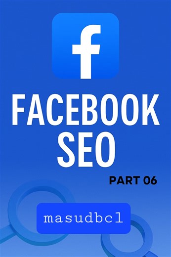 Facebook SEO by masudbcl. Part 06 Boost Facebook Visibility with Native Video & Alt Text SEO Optimize your content for Facebook search by leveraging two powerful tools: native video and custom image alt text. 📹 Native Video Optimization - Use keyword-rich titles and descriptions - Enable captions and subtitles for silent autoplay and indexing - Tag relevant people, pages, and locations - Add 3–5 strategic hashtags - Drive engagement in the first 24 hours 🖼️ Image Alt Text SEO - Customize alt t