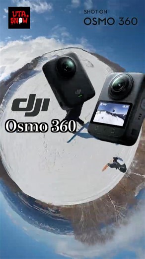 【反則級】スノーボードが誰でも簡単にカッコ良く撮れる DJI Osmo 360 #snowboard #djiosmoaction6 #actioncamera #アクションカメラ
