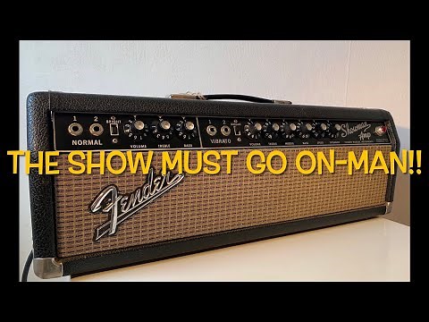 The Fender Showman: service and repair of Fenders top of the line amp from the sixties!