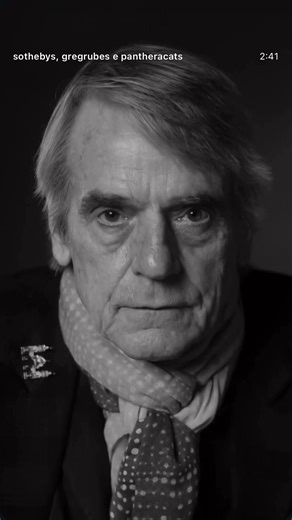 Jeremy Irons sobre leones y Rembrandt