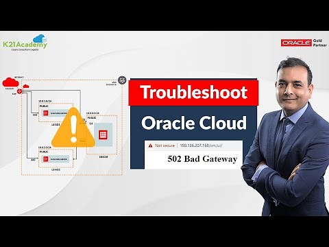 How To Trouble Shoot EBS (R12) Load Balancer on Oracle Cloud | EBS Cloud | K21Academy