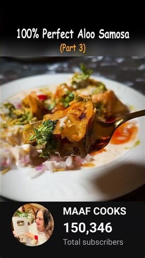 perfect Aloo Samosa Chaat 😍🥰 #shorts #food #recipe