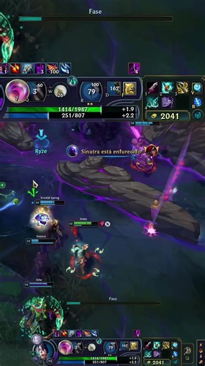 aphelios stackando chakram no baron | #izunaphelios em #Twitch