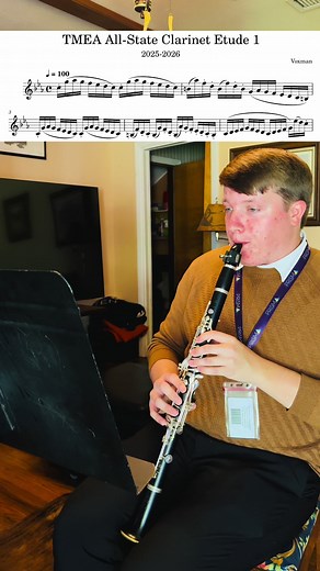 Optimizing Clarinet Etudes for TMEA All State