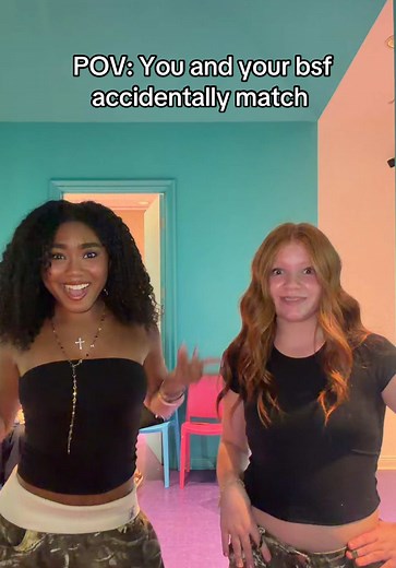 POV: You and Your BFF Accidentally Match — Funny Twin/Matching Duo