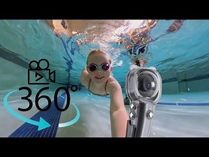 Swimming with a 360 Camera Underwater VUZE XR