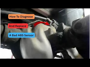 How to change a rear abs sensor 1997-2004 Dodge Dakota