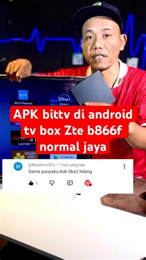APK bittv di android tv box Zte b866f normal jaya #androidtvbox