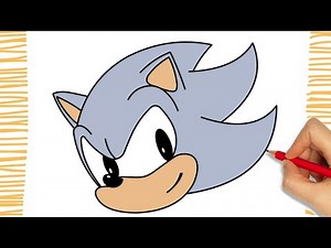 How to Draw HYPER SONIC CLASSIC I Easy