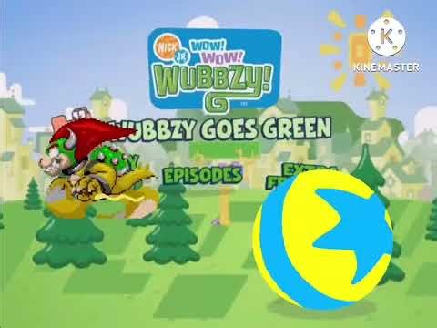 Wow Wow Wubbzy DVD Menu Add Round 1. 8x Speed