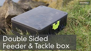 *** AVAILABLE NOW - Double Sided Feeder & Tackle Box *** Strong, robust and loads of storage in a compact design. What more could you want from a tackle box? | Fish Matrix