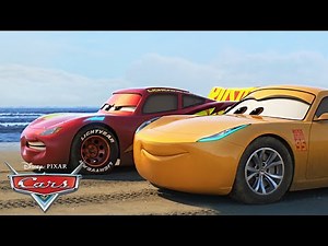 Cruz Ramirez and Hamilton in Action | Pixar Cars | ‪@disneyjr‬