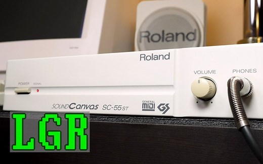 【LGR】罗兰SC-55ST: 小盒子中的经典MIDI音源