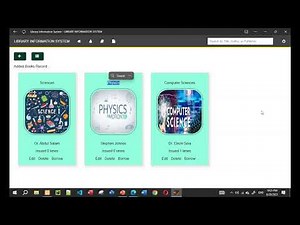 Library Information System || Online Library Management System || PHP || MY SQL ||