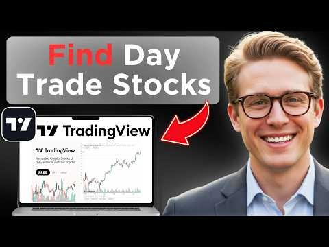 How To Find Stocks To Day Trade (Finviz & Tradingview Stock Screener Strategy)