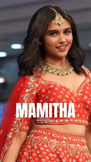 Mamitha Baiju❤️ Looks Incredible in Red Dress | Best Look Yet! 🤩