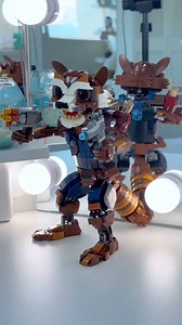 Watch me build Rocket Raccoon from scratch in 25 sec!🦝🚀#diy #reels #easydiy #lego #buildinglego #marvel #racoon #rocketraccoon | Warmplacee