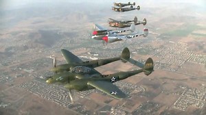 This months Planes of Fame monthly event features the Lockheed P-38 Lighting, so I thought I would advertise a little. Come along in the tail of the B-25 as the 5 P-38's take flight together for a late afternoon formation. Planes of Fame Where Warbirds Fly www.planesoffame.org Special thanks to Tom Dozier! | Rockaircraft