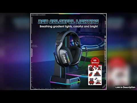 ONIKUMA GT808 24GHz Wireless Gaming Headset Noise Cancelling Earphone Headset For PS5 PS4 PC Mac Ga