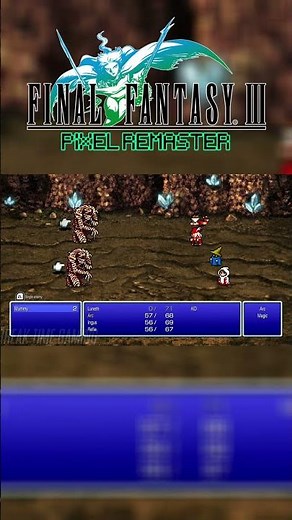 Final Fantasy 3 Pixel Remaster- Nintendo Switch Gameplay