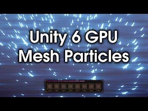50,000 Mesh Particles on GPU in Unity 6 (No CPU Overhead)